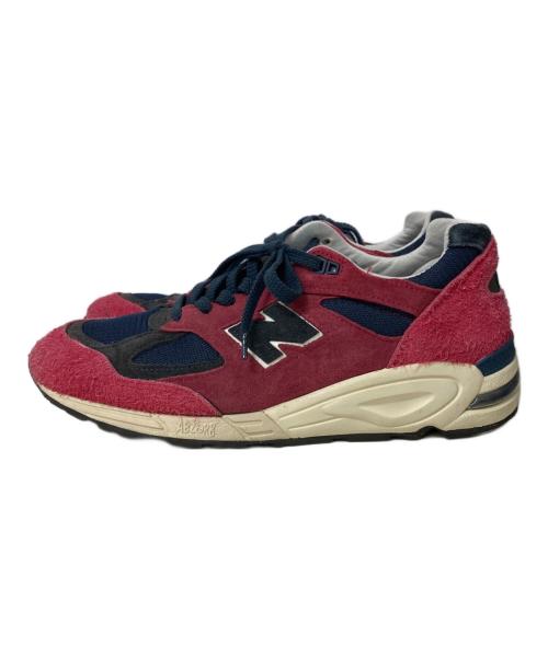 NEW BALANCE（ニューバランス）NEW BALANCE (ニューバランス) ローカットスニーカー レッド サイズ:29の古着・服飾アイテム