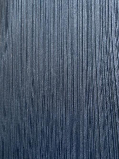 PLEATS PLEASE（プリーツプリーズ）PLEATS PLEASE (プリーツプリーズ) プリーツワンピース ブルー サイズ:3の古着・服飾アイテム