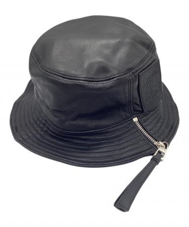 ⭐︎美品⭐︎LOEWE ナパカープバケットハット 57 ブラック フィッシャーマン ⭐︎美品⭐︎LOEWE ナパカープバケットハット 57 ブラック