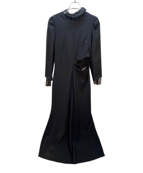 Ameri（アメリ）Ameri (アメリ) HOLE SPANGLE LACE DRESS ブラック サイズ:Sの古着・服飾アイテム