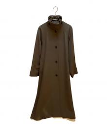 crewre（クルー）の古着「ドレープステンカラーコート」｜グレー