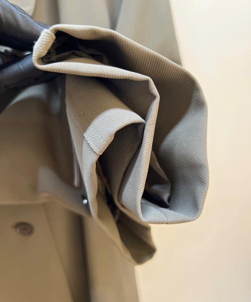 crewre（クルー）crewre (クルー) ドレープステンカラーコート グレー サイズ:1の古着・服飾アイテム