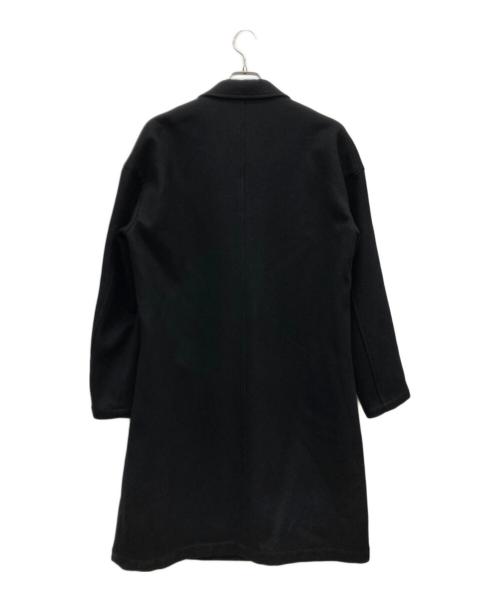 THE RERACS（ザ リラクス）THE RERACS (ザ リラクス) LOOSE CHESTER FIELD COAT ブラック サイズ:46の古着・服飾アイテム