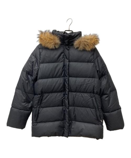 DUVETICA（デュベティカ）DUVETICA (デュベティカ) ファー付ダウンコート ブラック サイズ:不明の古着・服飾アイテム