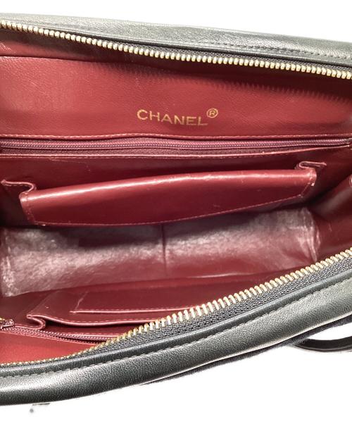 CHANEL（シャネル）CHANEL (シャネル) シェブロン Vステッチ 2WAYバッグ ブラックの古着・服飾アイテム