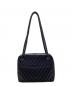 CHANEL (シャネル) シェブロン Vステッチ 2WAYバッグ ブラック：100000円