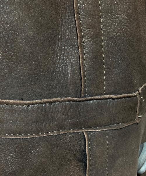 Karl Donoghue（カールドノヒュー）Karl Donoghue (カールドノヒュー) ムートンコート ブラウン サイズ:XSの古着・服飾アイテム
