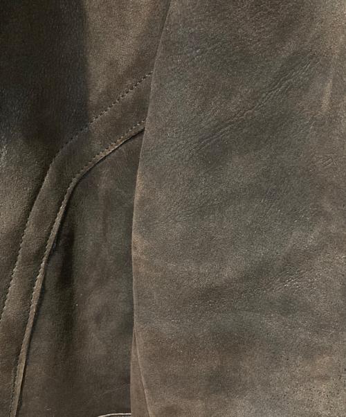 Karl Donoghue（カールドノヒュー）Karl Donoghue (カールドノヒュー) ムートンコート ブラウン サイズ:XSの古着・服飾アイテム