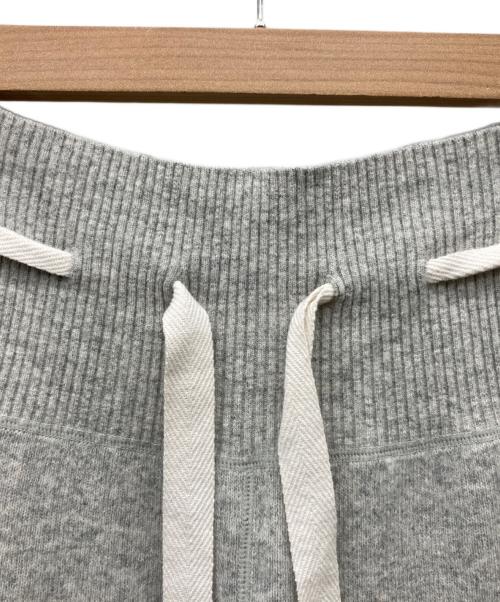 petite LULU（プティート ルル）petite LULU (プティート ルル) アンゴラMIXニットパンツ グレー サイズ:FREEの古着・服飾アイテム