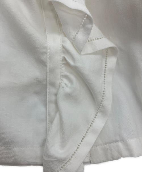 LULU vintage（ルル ヴィンテージ）LULU vintage (ルル ヴィンテージ) コットンツイルナイトブラウス ホワイト サイズ:Fの古着・服飾アイテム