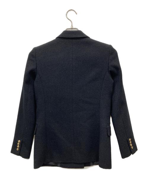 ANAYI（アナイ）ANAYI (アナイ) 金釦ウールダブルジャケット ブラック サイズ:34の古着・服飾アイテム