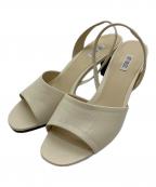 edit.for luluエディットフォールル）の古着「オープントゥサンダル」｜ホワイト