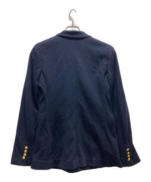 POLO RALPH LAUREN（ポロ・ラルフローレン）POLO RALPH LAUREN (ポロ・ラルフローレン) 金釦ダブルジャケット ネイビー サイズ:2の古着・服飾アイテム