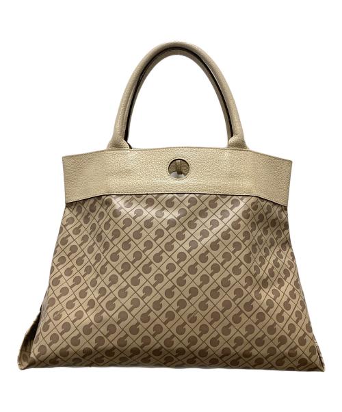 GHERARDINI（ゲラルディーニ）GHERARDINI (ゲラルディーニ) ハンドバッグ ブラウンの古着・服飾アイテム