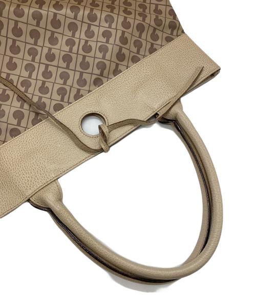 GHERARDINI（ゲラルディーニ）GHERARDINI (ゲラルディーニ) ハンドバッグ ブラウンの古着・服飾アイテム