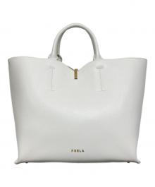 FURLA（フルラ）の古着「Ribbon 2WAYトートバッグ」｜ホワイト