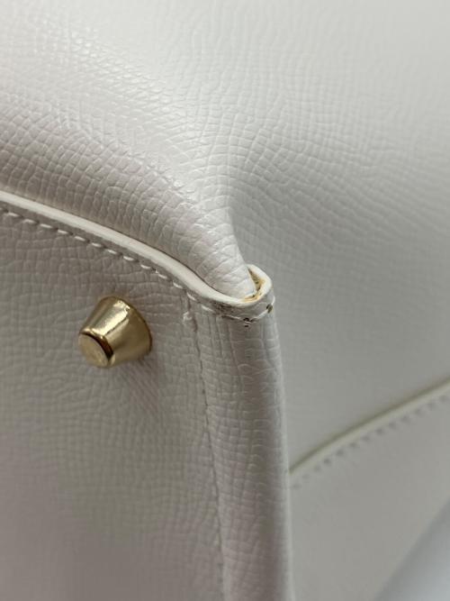 FURLA（フルラ）FURLA (フルラ) Ribbon 2WAYトートバッグ ホワイトの古着・服飾アイテム