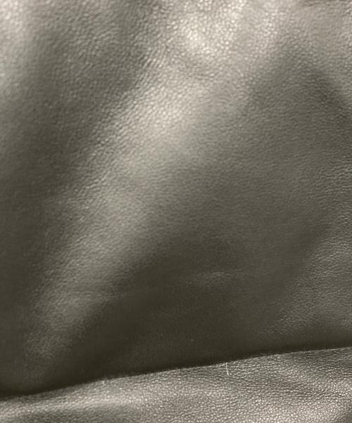 nano・universe（ナノ・ユニバース）nano・universe (ナノ・ユニバース) NISHIKAWA DOWN (ニシカワダウン) レザーG2ダウンジャケット ブラック サイズ:Ｓの古着・服飾アイテム