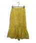 sara mallika (サラマリカ) IENA (イエナ) 別注ギャザースカート イエロー サイズ:free 未使用品：6000円