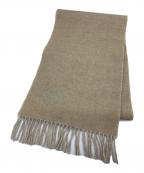 LOEWEロエベ）の古着「アナグラム入りマフラー」｜ベージュ