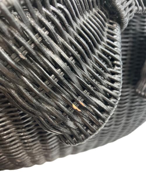 anatelier（アナトリエ）anatelier (アナトリエ) リボンカゴバッグ ブラックの古着・服飾アイテム