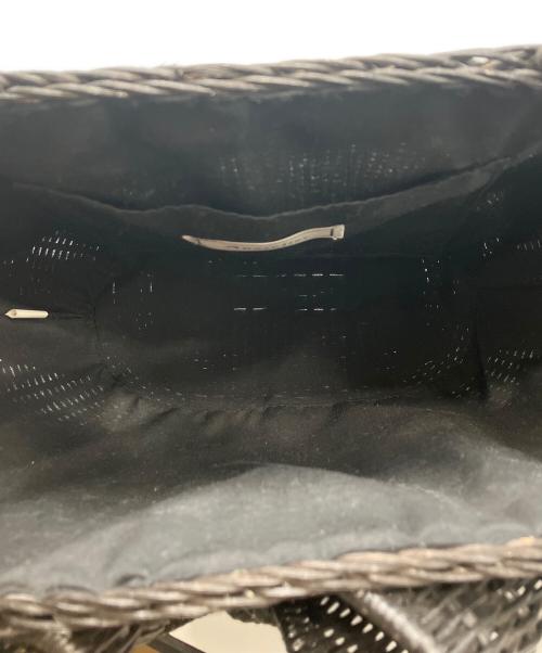 anatelier（アナトリエ）anatelier (アナトリエ) リボンカゴバッグ ブラックの古着・服飾アイテム