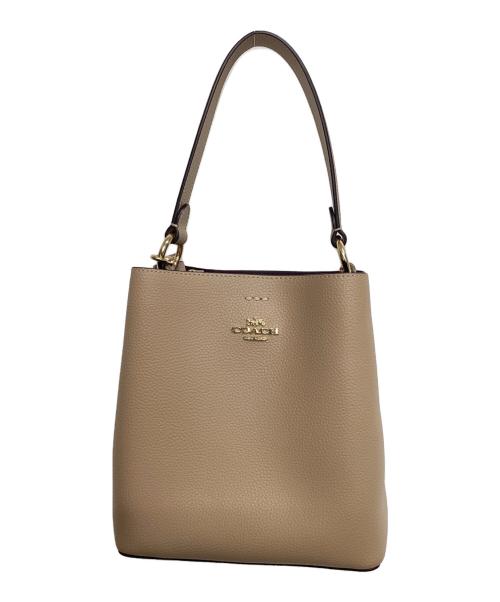 COACH（コーチ）COACH (コーチ) スモール タウン バケット バッグ ベージュの古着・服飾アイテム