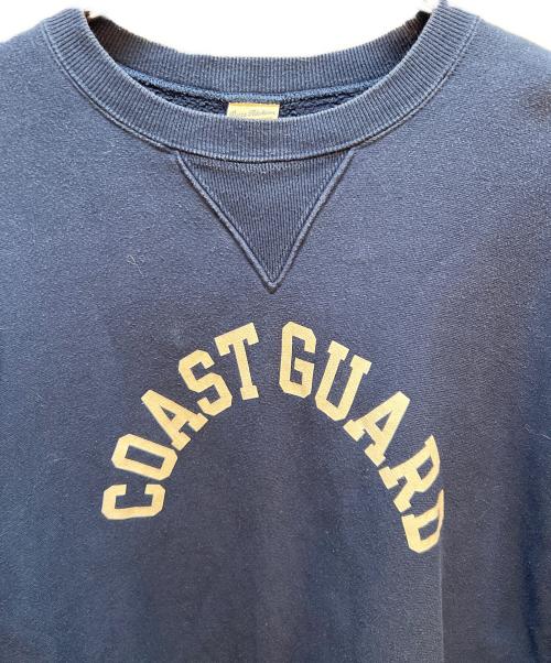 BUZZ RICKSON'S（バズリクソンズ）BUZZ RICKSON'S (バズリクソンズ) プリントスウェット ネイビー サイズ:Lの古着・服飾アイテム