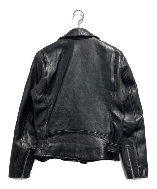 beautiful people（ビューティフルピープル）beautiful people (ビューティフルピープル) vintage leather riders jacket ブラック サイズ:190の古着・服飾アイテム