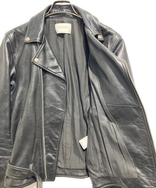beautiful people（ビューティフルピープル）beautiful people (ビューティフルピープル) vintage leather riders jacket ブラック サイズ:190の古着・服飾アイテム