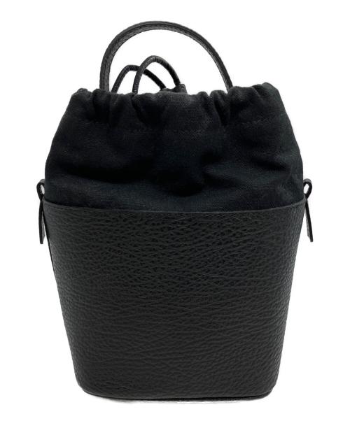 Maison Margiela（メゾンマルジェラ）Maison Margiela (メゾンマルジェラ) 5AC BUCKET BAG ブラックの古着・服飾アイテム
