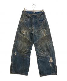 PERSONSOUL（パーソンソウル）の古着「Armor Dirty Denim」｜インディゴ