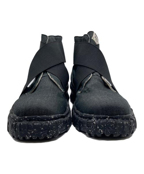 ZUCCA（ズッカ）ZUCCA (ズッカ) Maison MIHARA YASUHIRO (メゾン ミハラ ヤスヒロ) ショートブーツ ブラック サイズ:40の古着・服飾アイテム