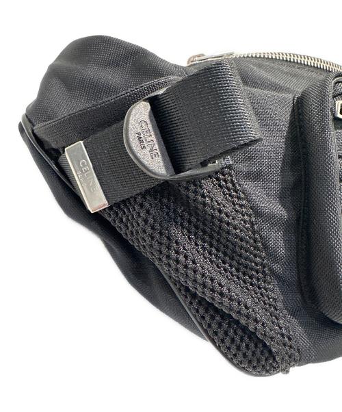 CELINE（セリーヌ）CELINE (セリーヌ) Large Zipped Belt Bag/トレッキング ベルトバッグ/ボディバッグ ブラックの古着・服飾アイテム