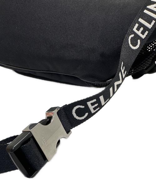 CELINE（セリーヌ）CELINE (セリーヌ) Large Zipped Belt Bag/トレッキング ベルトバッグ/ボディバッグ ブラックの古着・服飾アイテム
