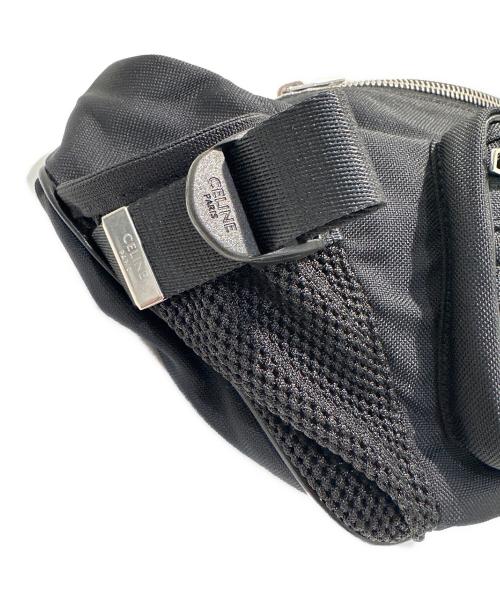 CELINE（セリーヌ）CELINE (セリーヌ) Large Zipped Belt Bag/トレッキング ベルトバッグ/ボディバッグ ブラックの古着・服飾アイテム