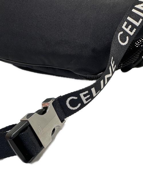 CELINE（セリーヌ）CELINE (セリーヌ) Large Zipped Belt Bag/トレッキング ベルトバッグ/ボディバッグ ブラックの古着・服飾アイテム