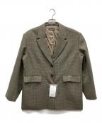 MAISON SPECIALメゾンスペシャル）の古着「Brooch Jacket」｜モカ