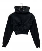BASICKSベイシックス）の古着「Reconstruction Sweat Hoodie」｜ブラック