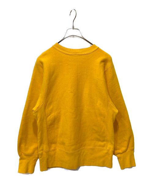 Champion（チャンピオン）Champion (チャンピオン) IOWAカレッジロゴREVERSE WEAVEスウェット イエロー サイズ:Mの古着・服飾アイテム