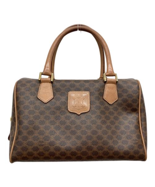 CELINE（セリーヌ）CELINE (セリーヌ) ミニボストンバッグ ブラウンの古着・服飾アイテム