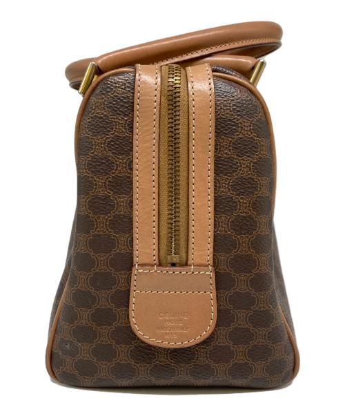 CELINE（セリーヌ）CELINE (セリーヌ) ミニボストンバッグ ブラウンの古着・服飾アイテム