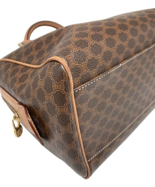 CELINE（セリーヌ）CELINE (セリーヌ) ミニボストンバッグ ブラウンの古着・服飾アイテム