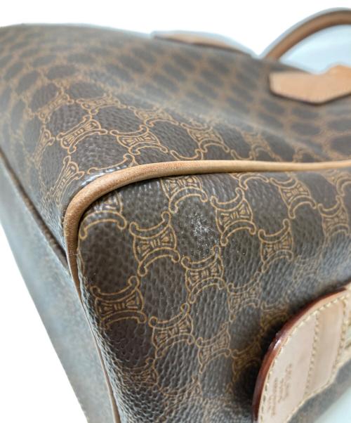 CELINE（セリーヌ）CELINE (セリーヌ) ミニボストンバッグ ブラウンの古着・服飾アイテム