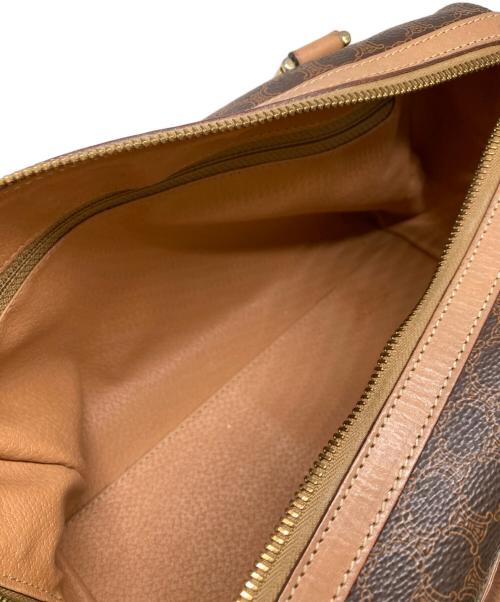 CELINE（セリーヌ）CELINE (セリーヌ) ミニボストンバッグ ブラウンの古着・服飾アイテム