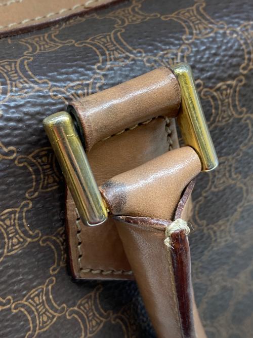 CELINE（セリーヌ）CELINE (セリーヌ) ミニボストンバッグ ブラウンの古着・服飾アイテム