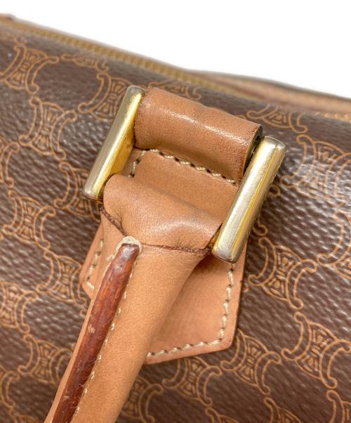 CELINE（セリーヌ）CELINE (セリーヌ) ミニボストンバッグ ブラウンの古着・服飾アイテム