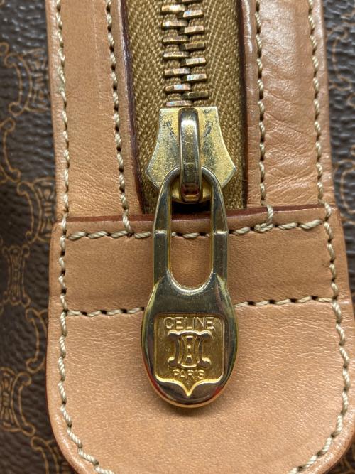 CELINE（セリーヌ）CELINE (セリーヌ) ミニボストンバッグ ブラウンの古着・服飾アイテム