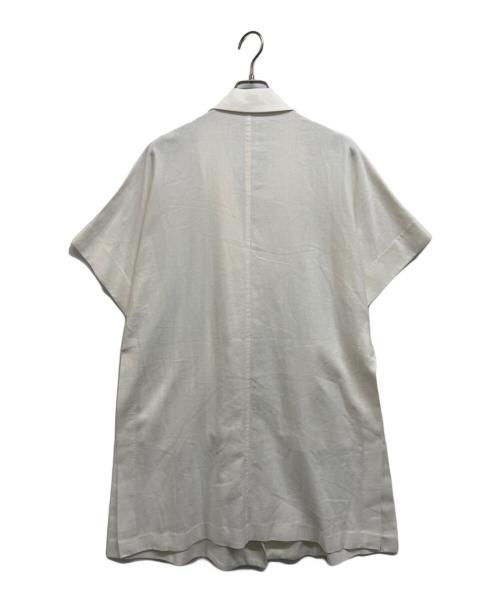 CIEL AIR（シエルエアー）CIEL AIR (シエルエアー) Short Sleeve Coat ホワイト サイズ:Free 未使用品の古着・服飾アイテム