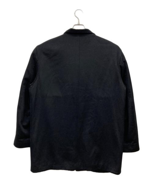 ERMENEGILDO ZEGNA（エルメネジルド・ゼニア）ERMENEGILDO ZEGNA (エルメネジルド・ゼニア) カシミヤコート ブラック サイズ:Lの古着・服飾アイテム